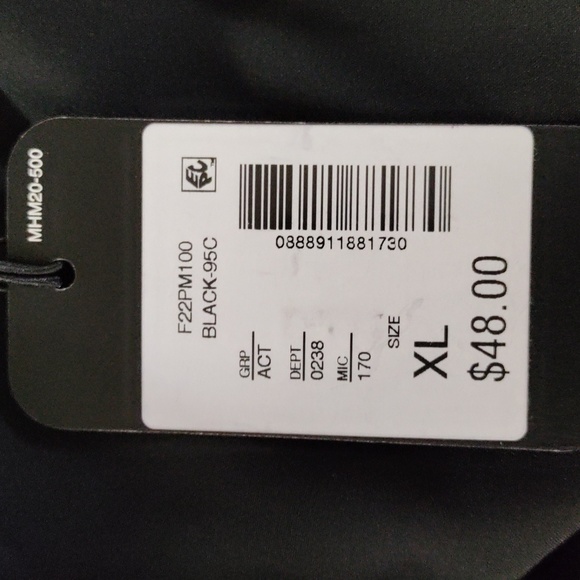 10195 Half Moon by Modern Movement black jogger pants XL - Picture 10 of 11